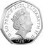 UK 50 Pence Snowman 2021 Proof ELIZABETH II D G REG F D 50 PENCE 2021 J.C coin obverse