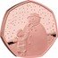 UK 50 Pence Snowman 2021 Proof  coin reverse