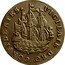 Netherlands 6 Stuivers Scheepjesschelling 1735 KM# 45 VIGILATE DEO CONFIDENTES coin reverse