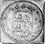 Netherlands 6 Stuivers (Scheepjesschelling) Klippe 1716 KM# 110 MO NO ORDIN WEST FRISIAE 1716 6 S coin obverse