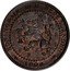 Netherlands Cent Wilhelmina I 1906 Proof KM# 132.2 KONINGRIJK DER NEDERLANDEN 1906 coin obverse