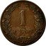 Netherlands Cent Wilhelmina I 1907 KM# 132.1 1 CENT coin reverse