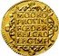 Netherlands Ducat Standing Knight with Bundle of Arrows 1743 KM# 78 MO ORD PROVIN FOEDER BELG AD LEG IMP coin reverse