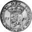 Netherlands Ducat Standing Armored Knight 1757 KM# 52.3 CONCORDIA RES PARVÆ CRESCUNT 17 57 coin reverse