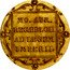 Netherlands Ducat Willem III 1849 Sword KM# 83.1 MO. AUR. REG. BELGII AD LEGUM IMPERII. coin reverse
