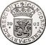 Netherlands Ducat Seven Provinces 2002 Proof KM# 256 CONCORDIA RES PARVAE CRESCVNT 20 02 coin obverse
