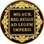 Netherlands Ducat Beatrix 2010 Proof KM# 190.2 MO AUR REG BELGII AD LEGEM IMPERII coin reverse