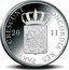 Netherlands Ducat Twelve Provinces - Zeeland 2011 Proof KM# 314 CONCORDIA RES PARVAE CRESCUNT 2011 coin obverse