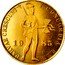 Netherlands Ducat Juliana 1985 Proof KM# 190.1 CONCORDIA RES PARVAE CRESCUNT 19 72 coin obverse