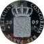Netherlands Ducat Twelve Provinces - Limburg 2009 Proof KM# 296 CRESCUNT CONCORDIA RES PARVAE 2009 coin obverse