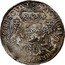 Netherlands Ducaton Zilveren Rijder 1734 Crane KM# 80 CONCORDIA RES PARVAE CRESCUNT 1742 coin reverse
