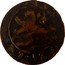 Netherlands Duit 1714 KM# 75 Zeelandia Province Standard Coinage LUCTOR ET EMBERGO coin obverse