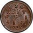 Netherlands Duit Turnip West Friesland 1739 Turnip KM# A100 WEST FRI SIAE 1739 coin reverse