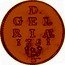 Netherlands Duit 1751 KM# 83b Gelderland Province Standart Coinage D GEL RIAE 1751 coin reverse