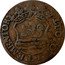 Netherlands Duit Zeelandia Crowned Arms 1754 KM# 91 LUCTOR ET EMENTOR coin obverse