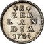 Netherlands Duit 1754 KM# 81a Zeelandia Province Standard Coinage ZEE LAN DIA 1741 coin reverse