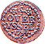 Netherlands Duit Overyssel Crowned Arms 1754 KM# 95 OVER YSSEL 1754 coin reverse