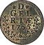 Netherlands Duit Crowned Coat of Arms of Gelderland 1755 KM# 88 D G E L R I AE1755 coin reverse
