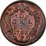 Netherlands Duit Crowned Coat of Arms of Gelderland 1758 KM# 93 D GEL RIAE 1758 coin reverse
