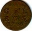 Netherlands Duit KM# 75a Gelderland Province Standart Coinage D GEL RIAE 1703 coin reverse