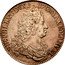 Netherlands ECU Maximilian Emmanuel Arms 1713 KM# 32 MAX EMANVEL V B S P B L L & G DVX 1713 coin obverse