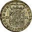 Netherlands Escalin Lion Spanish Netherlands 1711 KM# 14.2 U B B L L ET G DUX COM P R F H ET N 17 11 coin reverse