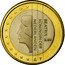 Netherlands Euro Beatrix 1st map 2004 KM# 240 BEATRIX KONINGIN DER NEDERLANDEN 2001 coin obverse