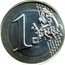 Netherlands Euro Willem-Alexander 2nd map 2019 Blister Maastricht KM# 350 1 EURO LL coin reverse