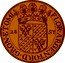 Netherlands Florijn Pattern 1677 KM# Pn15 FLOR ARGENT ORD GRON ET OML 28 ST coin obverse