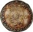 Netherlands Gulden 1735 Crane Crane After TRANSI KM# 63.2 Overijssel Province Standard Coinage I GL MO ARG ORD FAED BELG TRANSI coin obverse