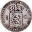 Netherlands Gulden William III 1864 Sword KM# 93 MUNT VAN HET KONINGRIJK DER NEDERLANDEN 1855 1 G coin reverse