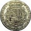 Netherlands Patagon Archduke Carlos III 1710 Hand KM# 133 ARCHID AVST DVX BVRG BRABANT Z C 17 10 coin reverse