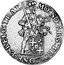 Netherlands Rijksdaalder (2-1/2 Gulden) (Standing Armored Knight) KM# 10.4 MO NO ARG PRO CONFOE BELG TRAI coin obverse