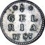 Netherlands Stuiver Bundle of Arrows 1785 KM# 82b GEL RIA 1785 coin reverse