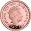 UK 1/4 Sovereign (Elizabeth II Platinum Jubilee) J.C ELIZABETH II DEI GRA REGINA FID DEF coin obverse