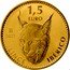 Spain 1,5 Euro (Iberian lynx - Bullion) LINCE IBÉRICO M 2021 1,5 EURO coin reverse