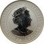 Australia 1 Dollar (Australia 2020 Mouse year color Lunar silver coin COA 1oz Serier 3) ELIZABETH II AUSTRALIA 1 OZ 9999 AG 1 DOLLAR coin obverse