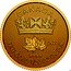 Canada 1 Dollar ((Diamond Diadem)) 2022 CANADA 9999 FINE GOLD 1/20 OZ OR PUR coin reverse