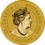 Australia 1 Dollar (Elizabeth II -Year of the Tiger) JC ELIZABETH II AUSTRALIA 2022 1 DOLLAR coin obverse