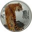 Australia 1 Dollar (Elizabeth II -Year of the Tiger) TIGER 2022 P coin reverse