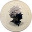 Australia 1 Dollar (OX) ELIZABETH II AUSTRALIA 1 OZ 9999 AG 1 DOLLAR coin obverse