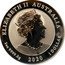 Australia 1 Dollar Quokka 2020 ELIZABETH II AUSTRALIA JC 1OZ 9999 AG 2020 1 DOLLAR coin obverse