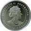 Australia 1 Dollar Year of the Tiger Coloured 2022 P JC ELIZABETH II AUSTRALIA 1 OZ 9999 AG 1 DOLLAR coin obverse