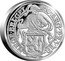 Netherlands 1 Ducat (Lion Dollar Restrike -Piedfort) MO ARG PRO CO NFOE BEL GEL coin reverse