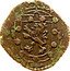 Netherlands 1 Duit ND (1628-1632)  Decimal Coinage coin obverse