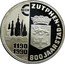 Netherlands 1 Ecu 800th Anniversary Zutphen Charter 1990 Proof X# 24a 1190 1990 XH Z 800 JAAR STAD ZUTPHEN coin reverse