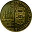 Netherlands 1 ECU (800th Anniversary Zutpher Charter) X# 24 1190 1990 800 JAAR STAD ZUTPHEN coin reverse