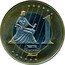 Estonia 1 Euro Euro Coinage 1 SPECIMEN E coin reverse