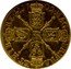 UK 1 Guinea (Anne Pattern) KM# Pn33 MAG BRI FR ET HIB REG17 02 AR coin reverse