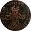 Netherlands 1 Liard Namur 1720 DUX BURGUND ET BRABANZ 17 20 coin reverse